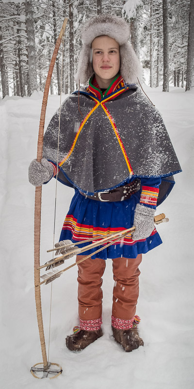 Saami Archer - Ice Raven - Sub Zero Adventure - Copyright Gary Waidson, All rights reserved.