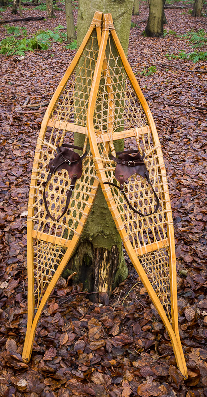 Traditional Snowshoes - Ice Raven - Sub Zero Adventure - Copyright Gary Waidson, All rights reserved.