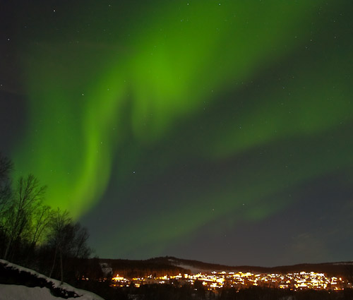 Aurora Borealis - Ice Raven - Sub Zero Adventure - Copyright Gary Waidson, All rights reserved.