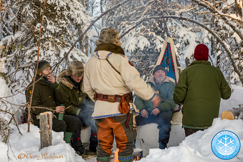 The Fireplace - Ice Raven - Sub Zero Adventure - Copyright Gary Waidson, All rights reserved.